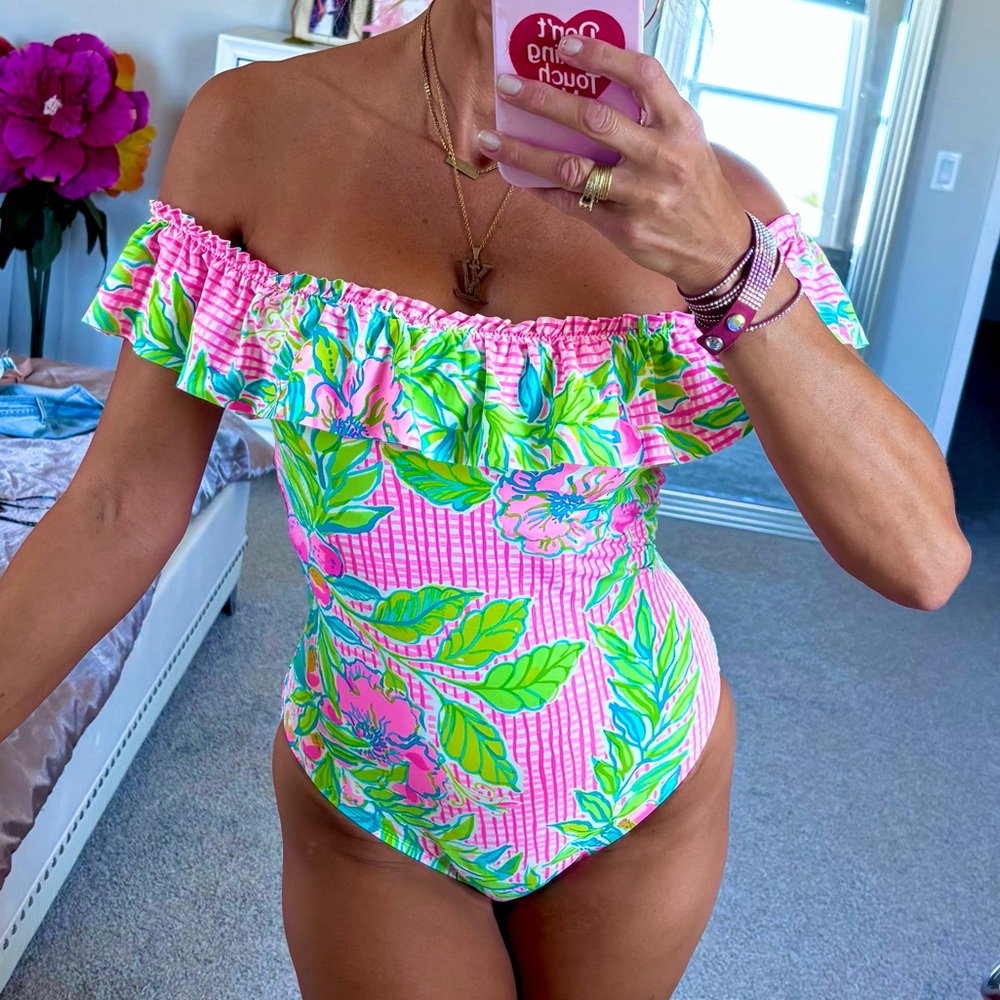 Lilly Pulitzer swimsuit one piece, size 10